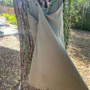 HALARA Tennis Dress. Olive Green. Medium